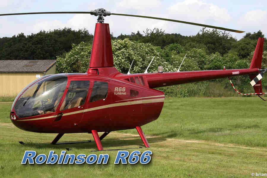Een helikoptervlucht met een Robinson R66 in Kortrijk-Wevelgem