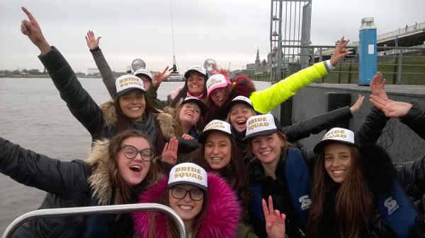 Op weg naar de BBQ in Kruibeke