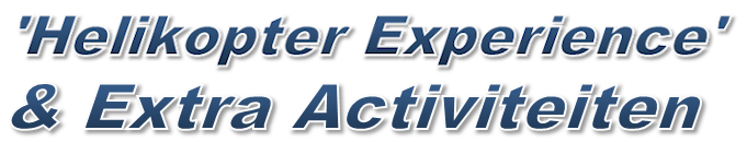 Een helikopter Experience in Antwerpen